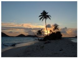 Sandy Island. Lying to the 'sunset' side of Carriacou in ... by Ed Burford 